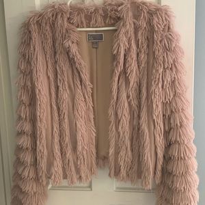 Nordstrom Chelsea28 Fur Jacket. Size Small
